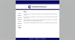 Desktop Screenshot of consumers-ins.com